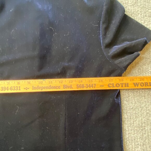 Vintage R.J. Collection Dress Womens 10 Blue Velvet Button-Down‎ Maxi Evening - Picture 9 of 14